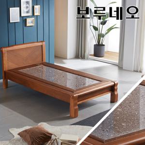[선물추천]보루네오 모닝듀 온열 맥반석 돌침대 싱글 YS301S