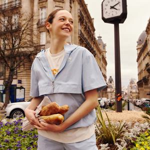 [60% OFF] 씨클리즘 에센셜 반팔 후드 아노락 자켓 (QP223CJK45)