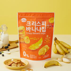 [이더스] 크리스피 바나나칩 250g 2팩 (NEW)