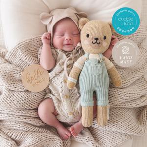 커들앤카인드 리틀 사이즈 (디자인선택)100% 핸드메이드 애착인형 아기 출산 임신 선물