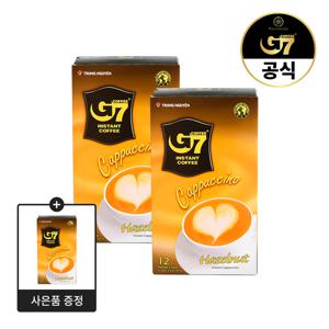 G7 카푸치노 헤이즐넛향 12개입 2+1 (총 36개입)