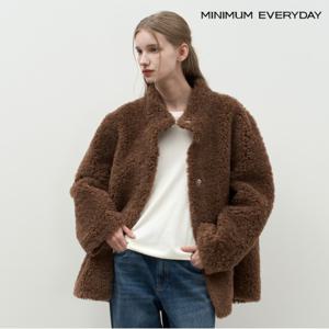 정상가:209,000원 ㅣ  에브리데이]양털 반하이넥 포켓 자켓 (EB4JK004D)