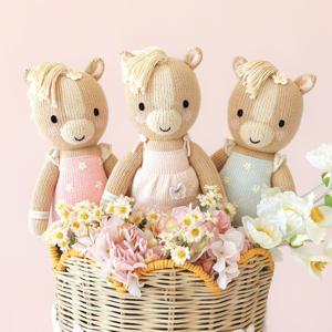 커들앤카인드 리틀 포니 컬렉션 말 말띠 핸드메이드 애착인형 아기 출산 임신 선물