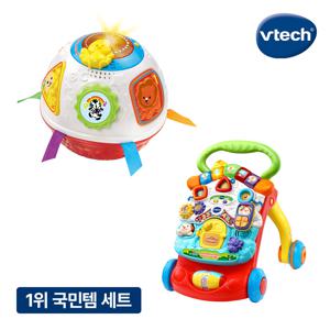 1위 국민템 세트  깜짝볼 스마트 한영버전 + 걸음마 보조기 스마트 폴딩