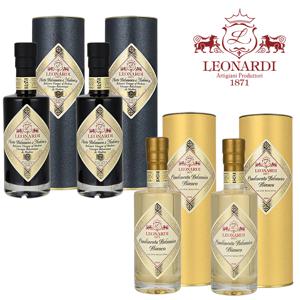 [최화정쇼픽] 레오나르디 발사믹 7메달 블랙 2병+화이트 콘디멘토 2병+쇼핑백4매