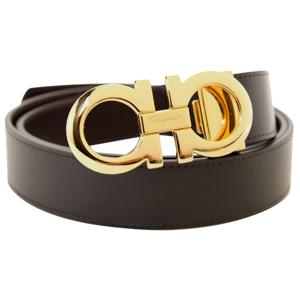 FERRAGAMO  벨트 675542 0586940 NERO/HICKORY /남성 정장벨트