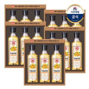 사조 고급유 3호 선물세트 5세트