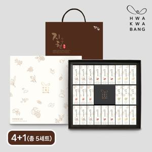 [4+1] 지현양갱세트 3호 24개입 총 5세트(+쇼핑백) / 선물 전통간식 프리미엄 디저트