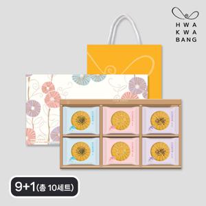 [9+1] 우리쌀 전병세트 18개입 총 10세트(+쇼핑백) / 어르신 선물세트 전통간식