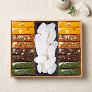 [작심밀도]대통령표창 대월떡집 가래떡.영양찰떡세트 2호/ 총17개, 1.28kg/ 가래떡,영양찰떡,약식,쑥인절미