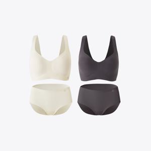 모찌텐션 릴렉스핏 브라&팬티 2매입_ASSORT2매입