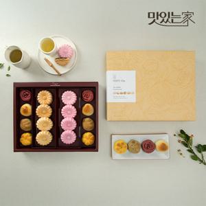 화과방 더담아 나눔 선물세트 16개입(+쇼핑백) 생과자+모나카 명절 간식 프리미엄