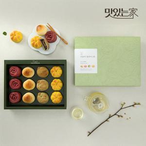 화과방 더담아 생과자세트 2호 12개입(+쇼핑백) / 화과자 만주 선물세트 프리미엄 간식