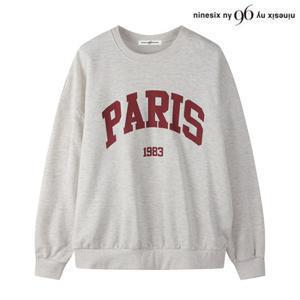 정상가:59,000원｜레터링 라운드 기모 루즈핏 맨투맨 티셔츠 (NO4LW003L0)