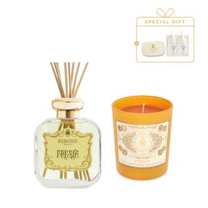 1221 디퓨저+1221 캔들[+헤리티지 파우치+메디치 바디샘플 16ml]