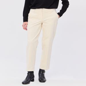 헤지스 여성 [[24FW]] WSPA4D902IV [반값[스테디셀러][코듀로이][슬림핏] 아이보리 면혼방 팬츠