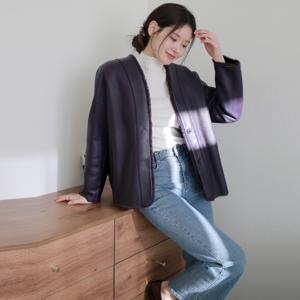 [CJ단독][최초가 590,000원]노르벨 리버시블 무스탕 자켓