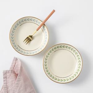 시라쿠스 로렐 리프 앞 접시 찬기 소 11cm