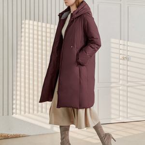 [최초가 199,000원]필파워 니트 포인트 롱패딩 다운