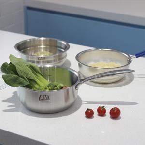 316Ti스텐 통5중 샤프 스마트쿡 편수 18cm