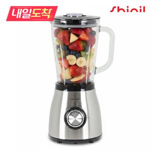 [내일도착] SHINIL 유리 믹서기 1.5L 고속 블렌더 가정용 SMX-R1500ML