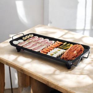 국산 와이드 전기그릴 전기후라이팬 삼겹살 고기 전기불판