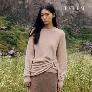 25 FW 캐시미어 100 홀가먼트 라운드 풀오버 1종