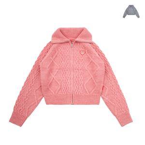 [주니어]IB 하트 아가일 칼라 가디건_IB54CD606