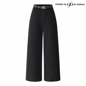 정상가:99,000원 ㅣ 모던 와이드 플레어 밸티드 롱 팬츠 (NP4TA014L0)