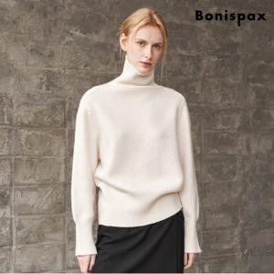 정상가:89,000원 ㅣ 데일리 하이넥 베이직 긴팔 니트 (XP4KT034L0)