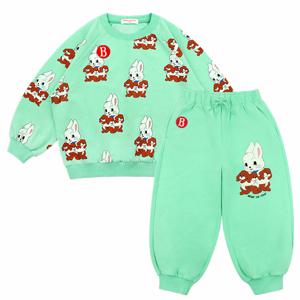 [키즈]코지 래빗 올 오버 라운지웨어 세트_BP61OS302