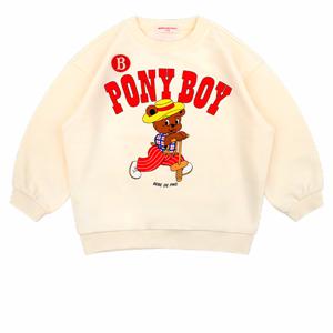 [키즈]포니 맨투맨 티셔츠_BP61MR319