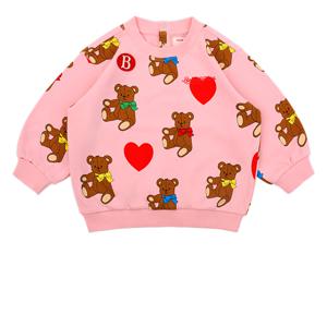 베이비 로지 베어 올 오버 맨투맨 티셔츠_BP61MR222