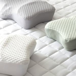 고밀도 저탄성 서파슬립 경추베개세트