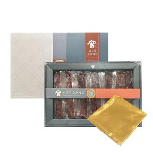 宮 쇠고기육포 선물세트 510G_황금 보자기 포함