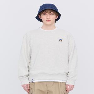 피즈 SPTS5E101G1 [PHIZ] 프렌치테리 실켓 스몰로고 맨투맨