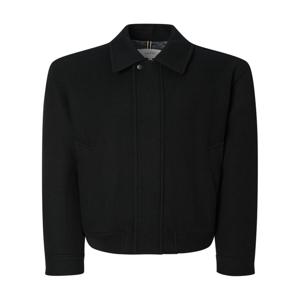 남성 [[25FW]] HZJU5D314BK [시즌오프][클래식] 블랙 울 킹스턴 스윙탑