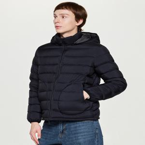 남성 [[25FW]] HZJU5D686BK [시즌오프][PREMIUM] 블랙 경량 리버시블 후드 탈착 구스다운 점