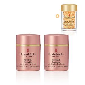 [엘리자베스아덴]레티놀 세라마이드 라인 이레이징 아이크림 15ml 세트