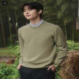 남성 메리노 솔리드 니트 PHF4ER1010