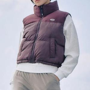 [정상가:89,900] 여성 무브 가로 퀼팅 크롭 베스트 PHE4VP2710