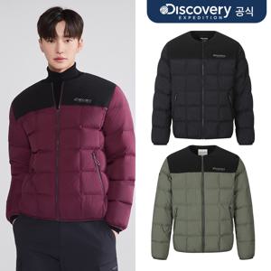 남성 사각퀼팅 다운 경량패딩 3종 택1  DMDJ53056-SET