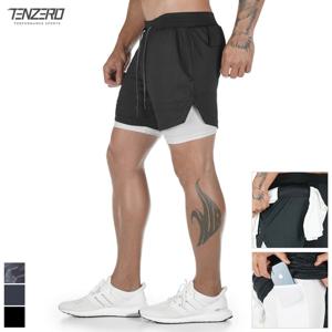 러닝패션 남성 5부 반바지레깅스 조깅팬츠 이너포켓 수건걸이 헬스 자전거 등산 TZ25_SP25M