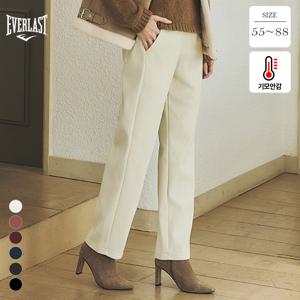 겨울 여성 링클프리 6컬러 12골 기모 코듀로이팬츠 골지바지 루즈핏 허리밴딩 Bon-2595