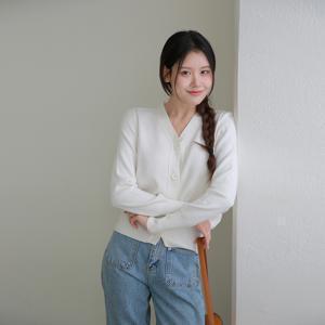 [CJ단독][최초가 109,900원]아이사 브이넥 니트 가디건 1종