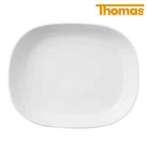 트랜드 타원 양식접시 30cm 화이트