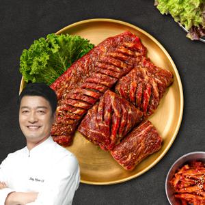 청오대 미국산 수제 양념 포갈비 600g x 6팩 / 3.6kg