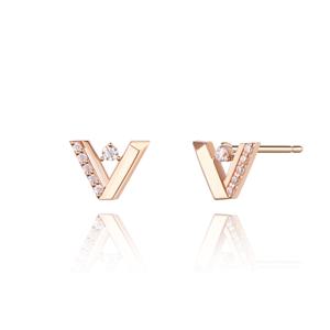 [스톤헨지] 엣지 14K 귀걸이 SA24A08T