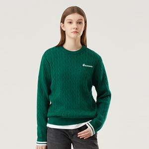 [60% OFF] 유니 케이블 스웨터 풀오버 (QP123TST11)