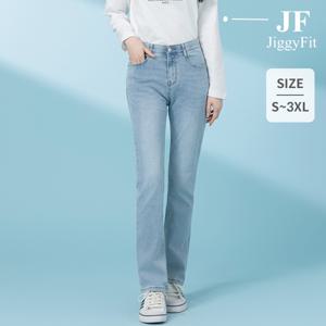 지기핏 일자 히든밴딩 스판 데님 팬츠 2컬러 S~3XL